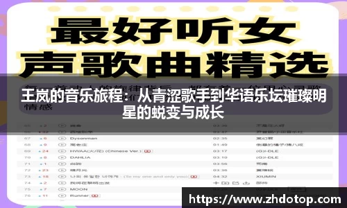 王岚的音乐旅程：从青涩歌手到华语乐坛璀璨明星的蜕变与成长